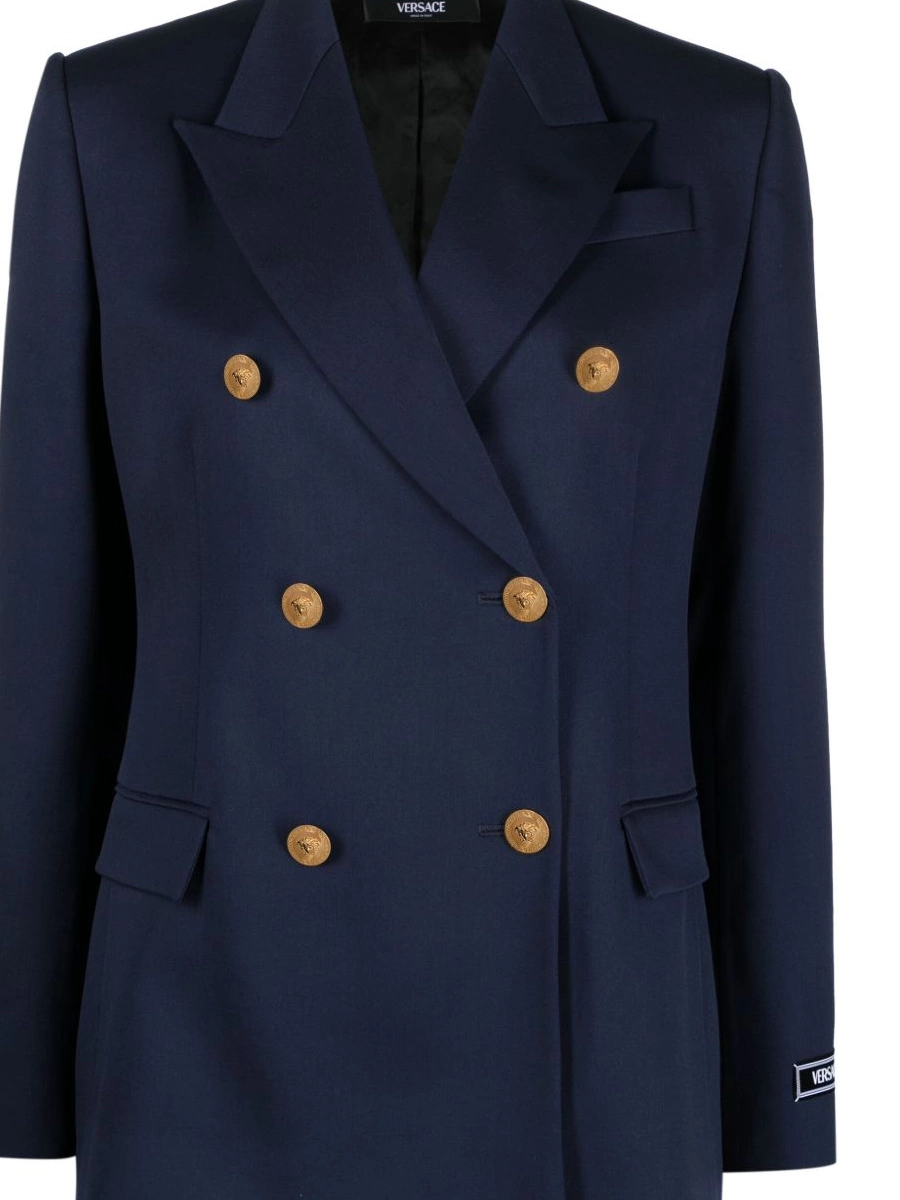 Cheap blazer Head-buttons Versace wool Medusa Women 0719